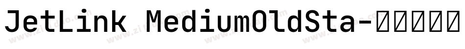 JetLink MediumOldSta字体转换